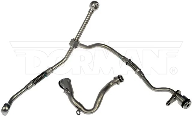 667-055 – DORMAN Turbocharger Oil Return Kit, OE Replacement Stainless Steel